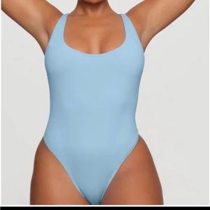 Skims Iris blue one piece